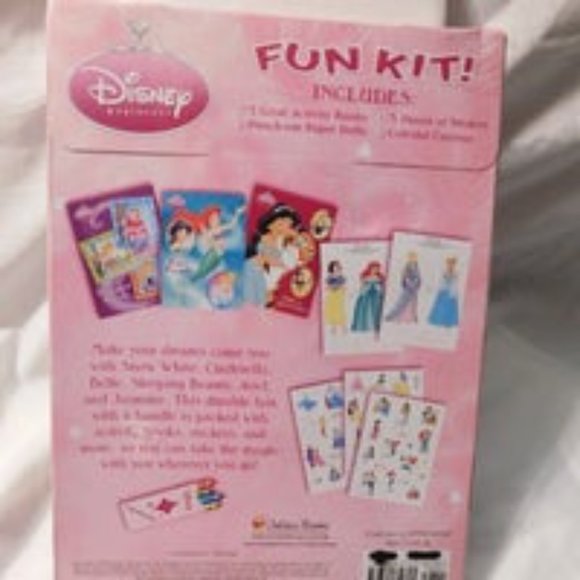DISNEY PRINCESS FUN KIT GOLDEN BOOKS - Picture 3 of 5